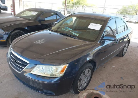 2009 Hyundai Sonata Gls из США, поврежденный, VIN 5NPET46CX9H526724